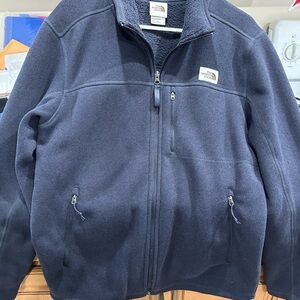 The North Face Dark Blue Full-Zip Jacket